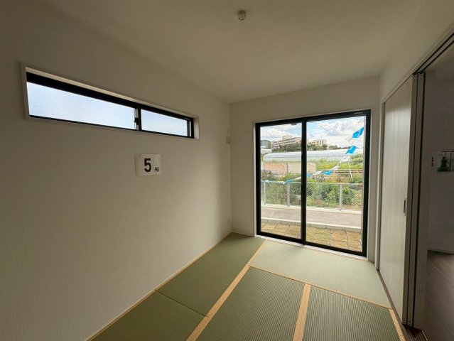 ◆◆豊見城市渡橋名浜原-全10邸の和室|※26号棟　現地撮影1月