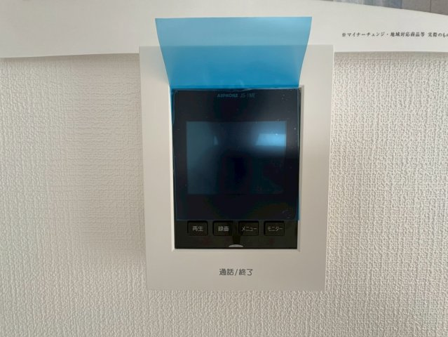 ◆◆豊見城市渡橋名浜原-全10邸の防犯設備|※26号棟　現地撮影1月