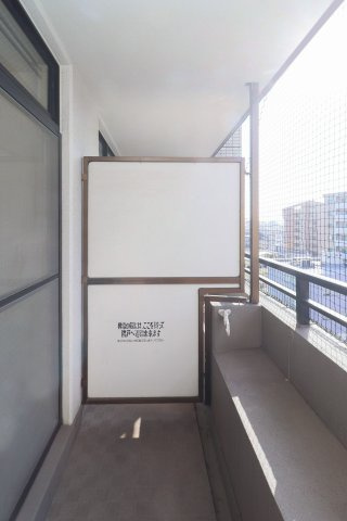 ダイナコート小倉下到津Ⅱ　9階のバルコニー|現状優先