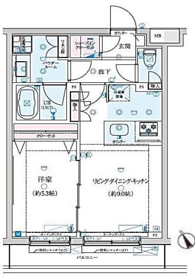 GENOVIA墨田八広skygardenの間取り