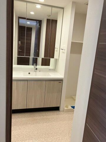 GENOVIA墨田八広skygardenの洗面所