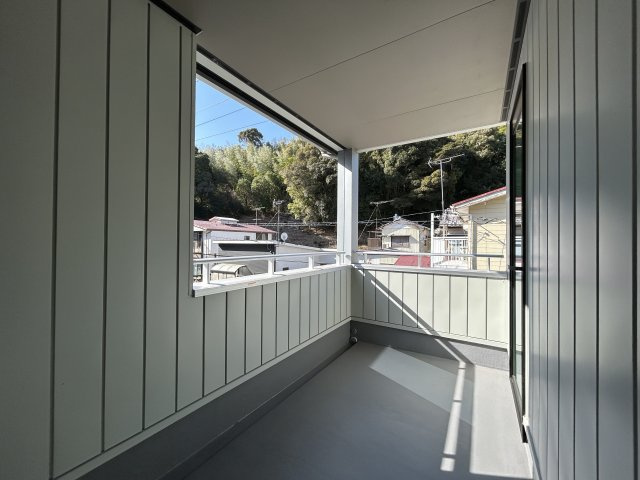 南国市里改田　新築一戸建てのバルコニー|南向きのバルコニーです☆