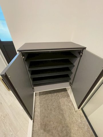 久留米市三潴町玉満のアパートの収納