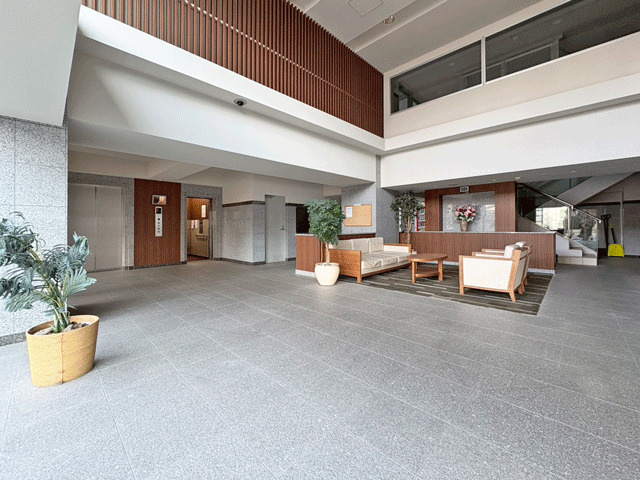 シティハウス仙台榴岡ツインタワーズ(スカイウイング)のエントランス