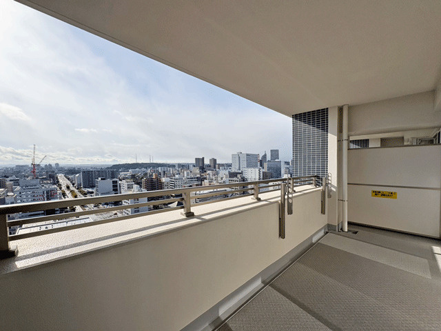 シティハウス仙台榴岡ツインタワーズ(スカイウイング)のバルコニー