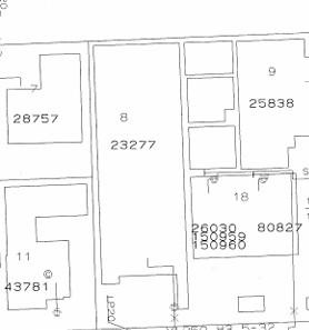 前橋朝倉町3丁目　売地の土地図
