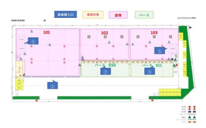 南港第２倉庫の間取り|1F