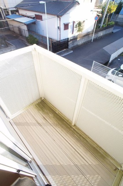 文京弐番館のバルコニー