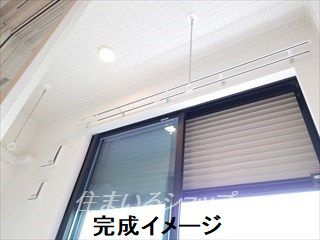 広島市安佐北区落合５丁目のアパートの設備|完成イメージ（同間取り別部屋）です