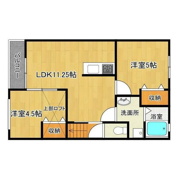 Sun・メゾン三木府内町の間取り