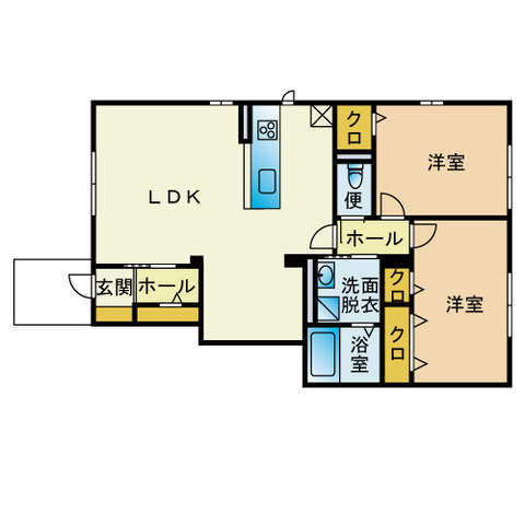 エクリュの間取り
