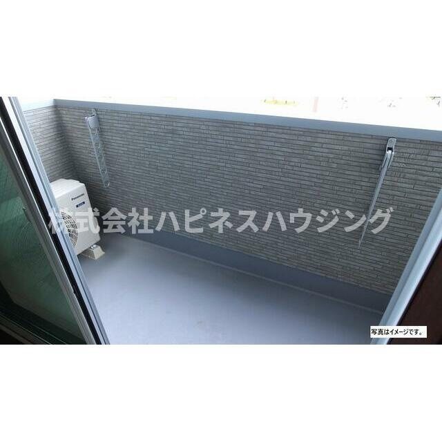 ＲＥＧＡＬＥＳＴ　柏泉町(レガリスト　カシワイズミチョウ)のバルコニー