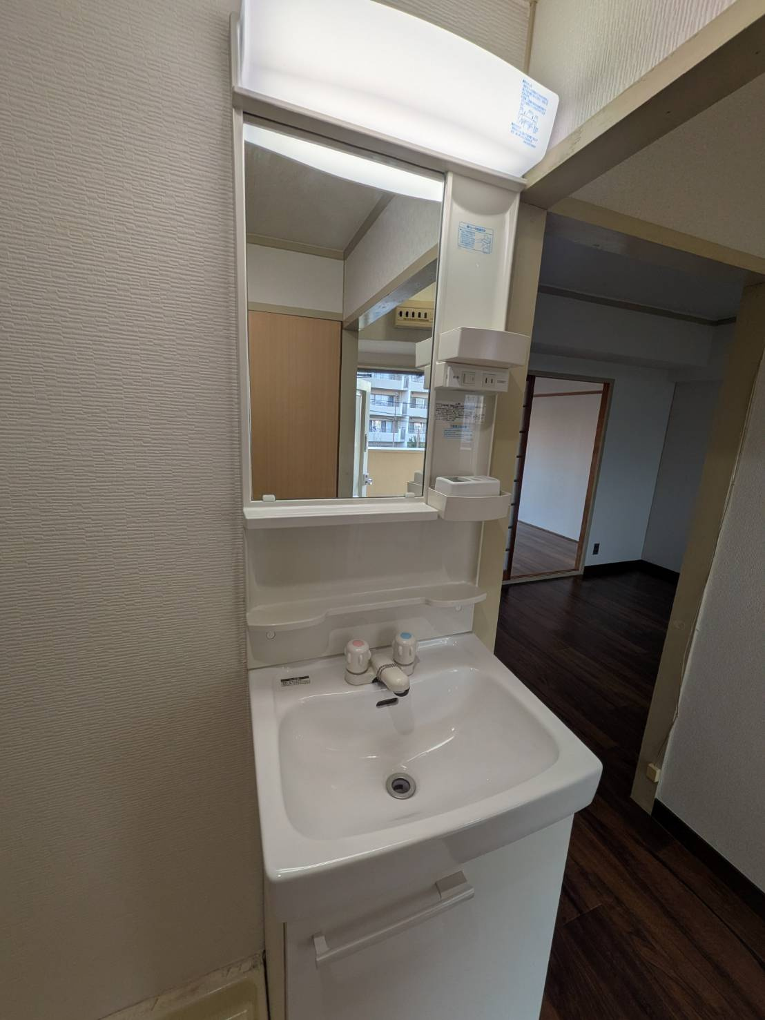 第三岩井ハイツの洗面所