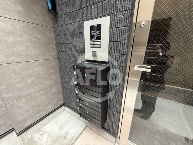 桜ハーモニーテラスのエントランス|桜ハーモニーテラス　メールボックス