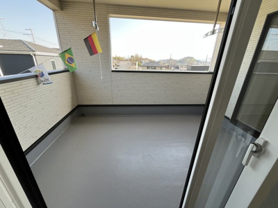 【バルコニー】 | 【20万円ｷｬｯｼｭﾊﾞｯｸ対象物件】クレーデルガーデン斑鳩町龍田第2 全2棟2号棟