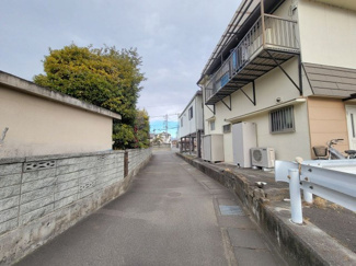 【前面道路含む現地写真】 | 南西側前面道路
