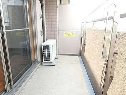 コンフォリア下落合のバルコニー