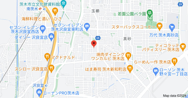 トミーコンフォートの地図