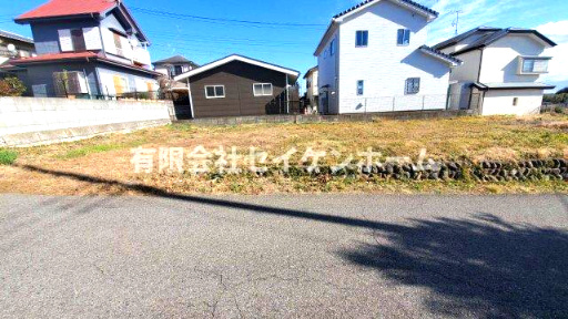 東松山市　売地（建築条件なし）の外観