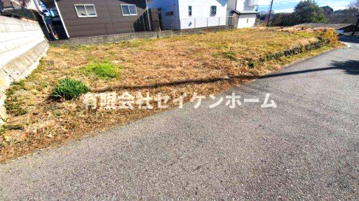 東松山市　売地（建築条件なし）の外観