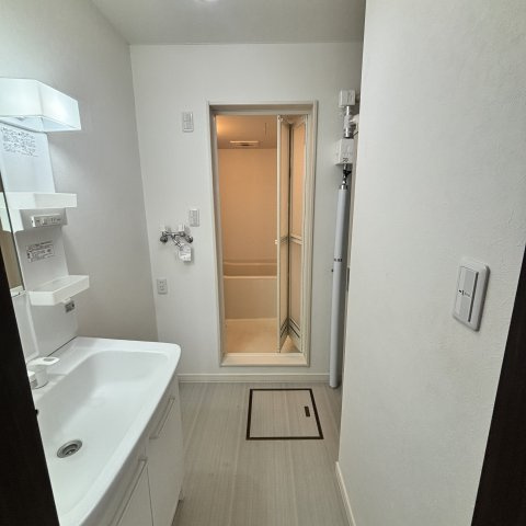 Le Reve東室蘭の洗面所