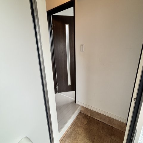 Le Reve東室蘭の玄関