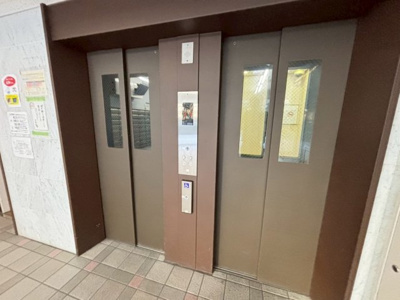 【その他共用部分】 | 南港ポートタウンうしお25号棟 | エレベーター２基あるので、忙しい時間帯も安心ですね！！