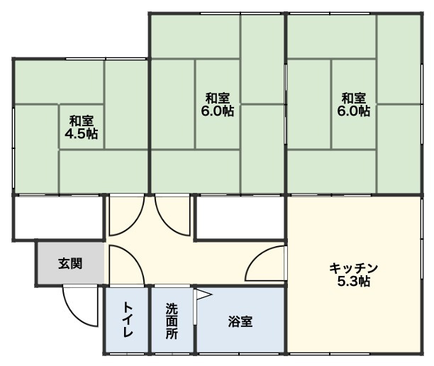 【間取り】の画像