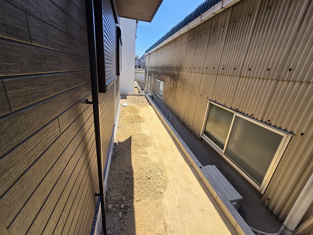小牧市中央３丁目　新築戸建　４号棟の庭|お庭も活用できます