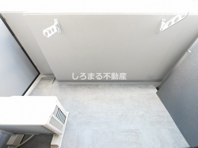 S-RESIDENCE天満Gracisのバルコニー