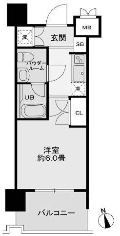 新品家具付きマンション新宿3A(KaGood東京)