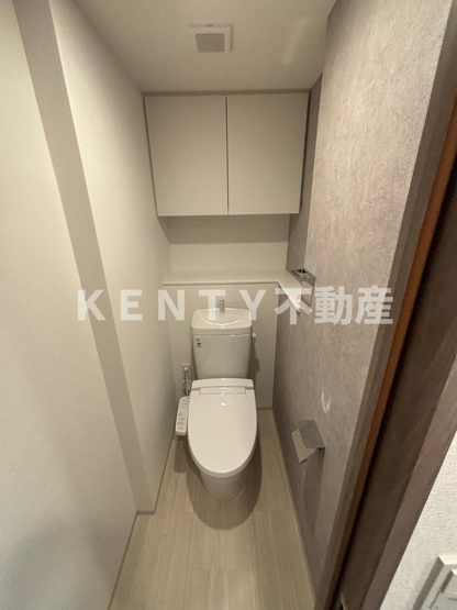 【トイレ】 | スタイリオ蒲田ＷＥＳＴ | 落ち着いた色調のトイレです