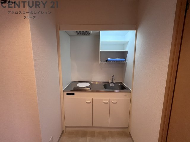 電気料理気付きのキッチンです！