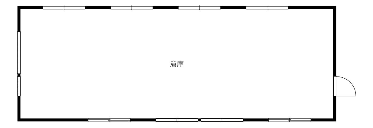 石鳥谷町好地　倉庫の間取り