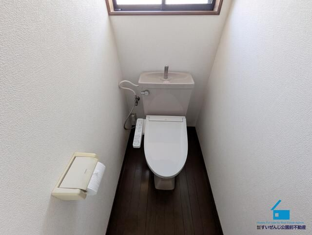 水前寺公園貸家のトイレ