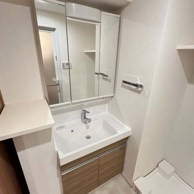 【洗面所】 | ブループラス針中野 | 洗面所です