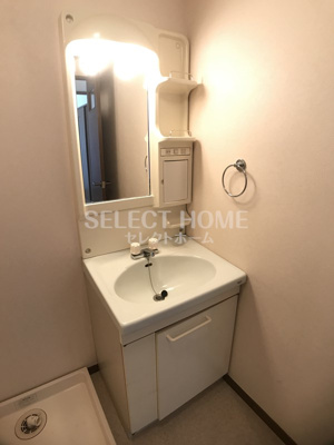 【独立洗面台】 | ハピネス西之坊 | 独立洗面化粧台が付いています