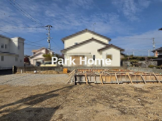 香南市野市西野-西棟-新築戸建ての外観|2026.1月中旬：建築中