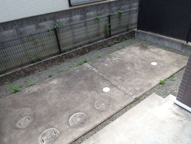 フランガーデンの庭