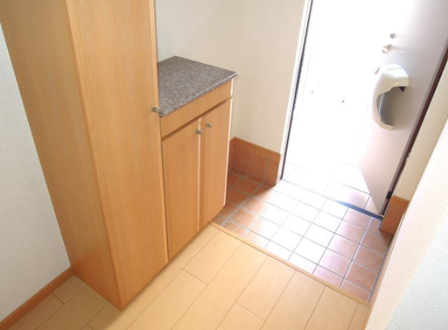 フランガーデンの玄関|シューズボックスあり