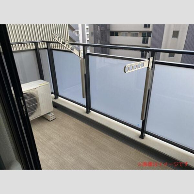 【バルコニー】 | S-FORT江坂垂水町 | 落ち着いた時間を過ごせるバルコニーです