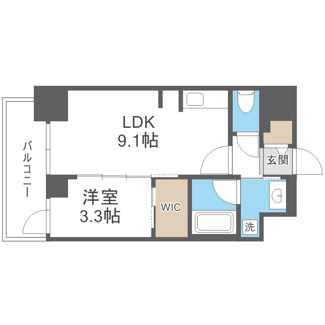 【間取り】 | S-RESIDENCE松屋町asence