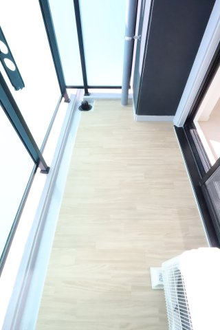 エスリードレジデンス都島シティフロントのバルコニー