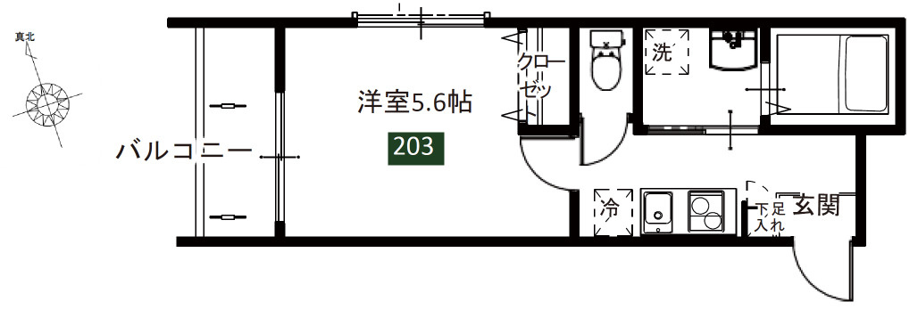 メルディア八広6丁目Ⅶの間取り