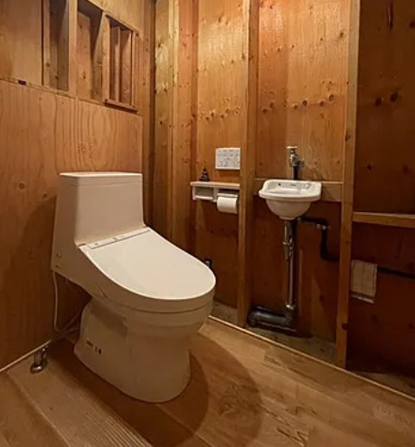 天神橋1丁目貸家のトイレ