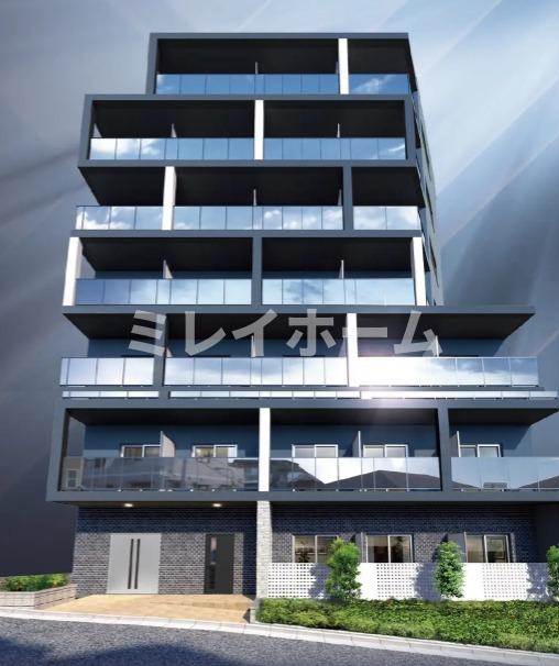 ガリシア南馬込の外観パース