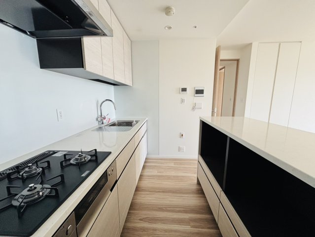 キッチン周りの収納が充実しています。