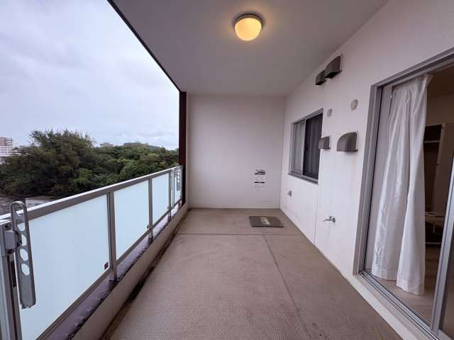 プレミアムコート与儀パークヒルズのバルコニー