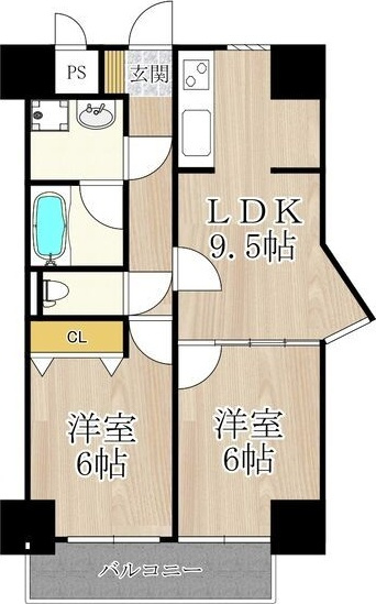 BGC難波タワーの間取り
