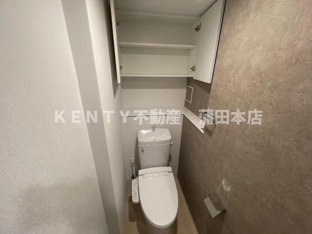 【トイレ】 | スタイリオ蒲田ＷＥＳＴ | コンパクトで使いやすいトイレです